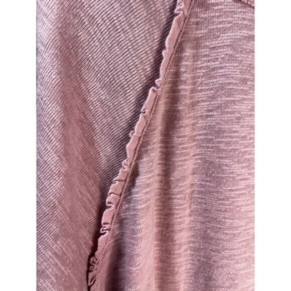 Anthropologie Pink Ruffle Pullover‎ Sweater Small - Picture 4 of 5